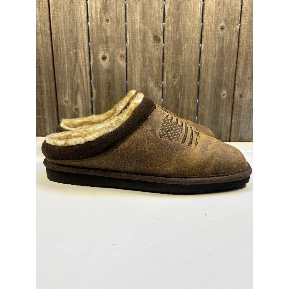 Ariat Patriot Slippers House shoes Men Shoe Size 13 (NB406)